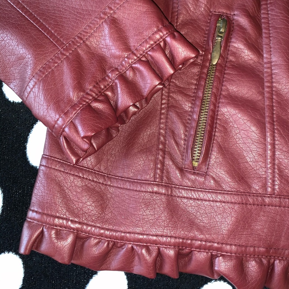 Christopher & Banks faux leather jacket